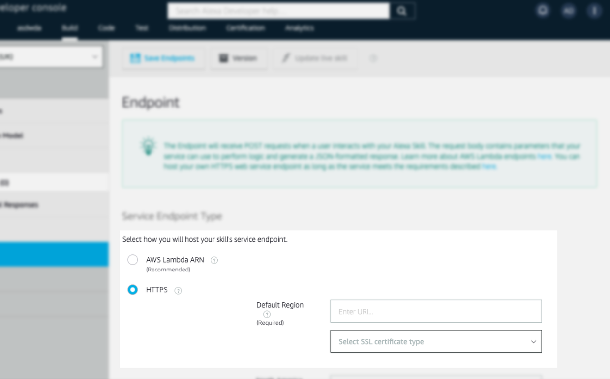 Connect your chatbot to Amazon Alexa